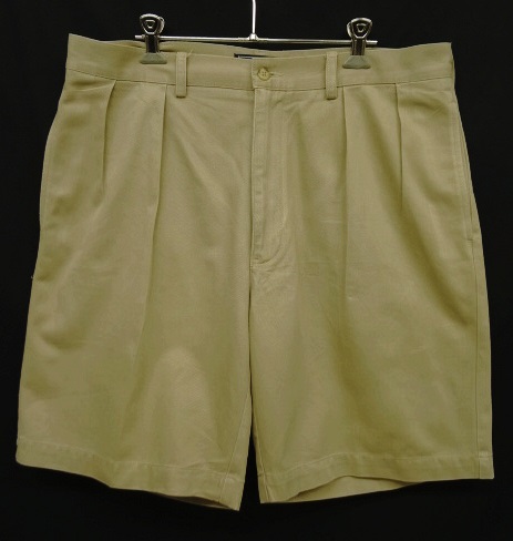 画像: 90'S RALPH LAUREN "TYLER SHORT" ツープリーツ チノショーツ ベージュ (VINTAGE) 「Shorts」 入荷しました。