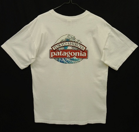 画像: 90'S PATAGONIA "SHIBUYAストア限定" BENEFICIAL T'S 北斎波プリント 半袖Tシャツ USA製 (VINTAGE) 「T-Shirt」 入荷しました。