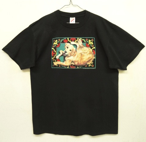 画像: 90'S M.E.BILISNASKY McMORROW "GOLDEN RETRIEVER" 半袖 Tシャツ USA製 (VINTAGE) 「T-Shirt」 入荷しました。