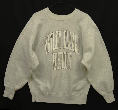 画像: 90'S UNKNOWN "BAYLEY ELLARD BISHOPS" リバースウィーブ グレー (VINTAGE) 「Sweat Shirt」 入荷しました。