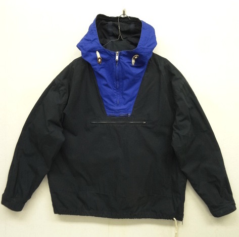 画像: J.CREW ALWAYS 切り替え コットン アノラックパーカー ブルー/ブラック (USED) 「Jacket」 入荷しました。