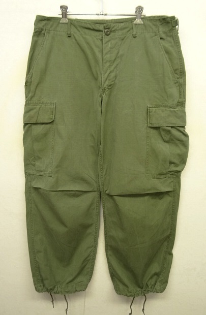 画像: 60'S アメリカ軍 US ARMY "JUNGLE FATIGUE" カーゴパンツ M-SHORT (VINTAGE) 「Bottoms」 入荷しました。