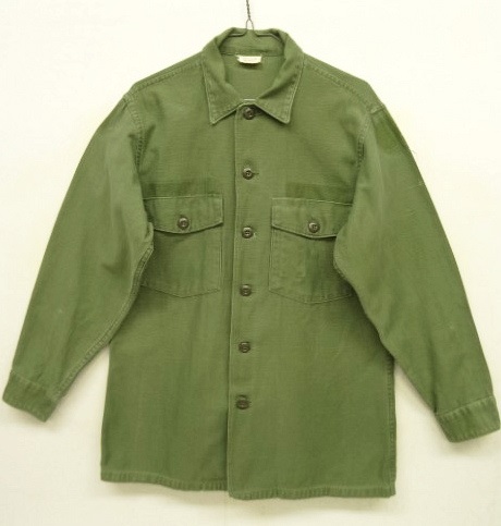 画像: 60'S アメリカ軍 US ARMY "OG107" コットンサテン ユーティリティシャツ (VINTAGE) 「L/S Shirt」 入荷しました。