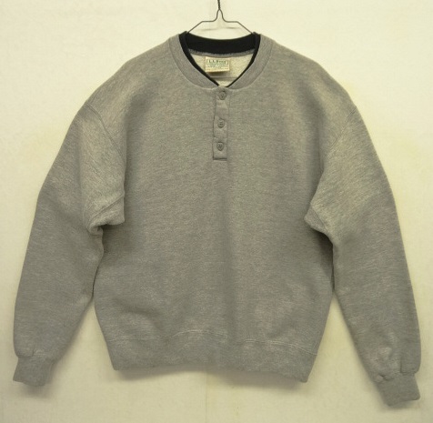 画像: 80'S LL Bean by RUSSELL ATHLETIC ヘンリーネック スウェットシャツ USA製 (VINTAGE) 「Sweat Shirt」 入荷しました。