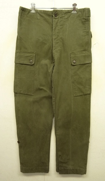 画像: 50'S オランダ軍 ダブルフェイス フィールドパンツ MODIFIED 78x80 (VINTAGE) 「Bottoms」 入荷しました。