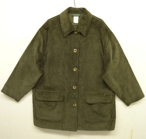 画像: BENARD HOLTZMAN 太畝コーデュロイ カバーオール OLIVE ウクライナ製 (NEW) 「Jacket」 入荷しました。