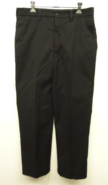 画像: 80'S DICKIES 874 ワークパンツ ブラック 42TALONジップ USA製 (VINTAGE) 「Bottoms」 入荷しました。