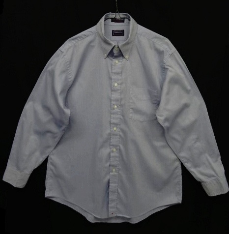 画像: 80'S HATHAWAY "PIMA PINPOINT OXFORD" 長袖 BDシャツ ブルー USA製 (VINTAGE) 「L/S Shirt」 入荷しました。