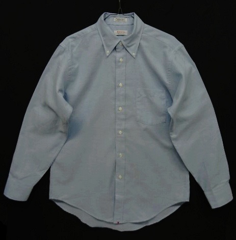 画像: 80'S HATHAWAY "REGENCY OXFORD" 長袖 BDシャツ ブルー USA製 (VINTAGE) 「L/S Shirt」 入荷しました。