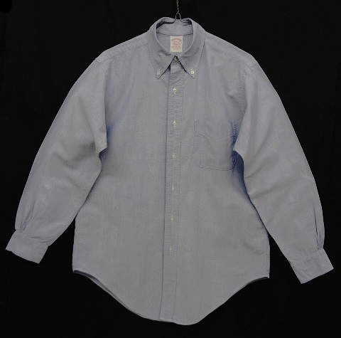 画像: 80'S BROOKS BROTHERS オックスフォード BDシャツ ブルー USA製 (VINTAGE) 「L/S Shirt」 入荷しました。