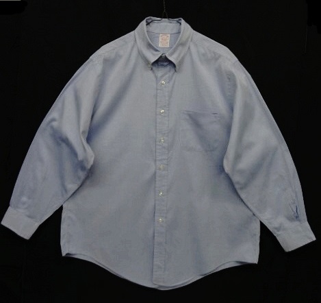 画像: 90'S BROOKS BROTHERS ピンオックス BDシャツ ブルー USA製 (VINTAGE) 「L/S Shirt」 入荷しました。