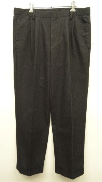 画像: 90'S DOCKERS プリーツ入り ワークパンツ スラックス CHARCOAL (VINTAGE) 「Bottoms」 入荷しました。