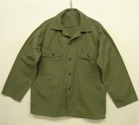 画像: 60'S アメリカ軍 US ARMY ポプリン ユーティリティシャツ (VINTAGE) 「L/S Shirt」 入荷しました。