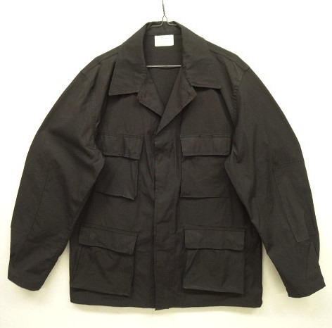 画像: アメリカ軍 民間品 ノンリップ BDUジャケット BLACK (VINTAGE) 「Jacket」 入荷しました。