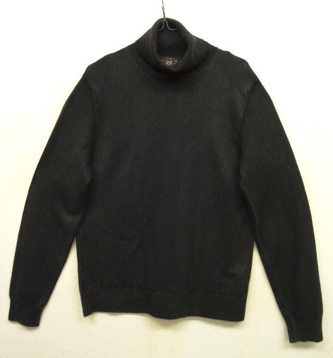 画像: RRL カシミア100% タートルネックニット BLACK イタリア製 (USED) 「Knit」 入荷しました。