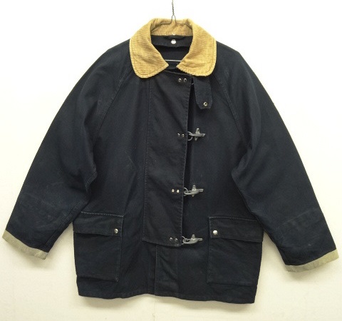 画像: 80'S FAY 襟コーデュロイ ファイヤーマンコート NAVY (VINTAGE) 「Jacket」 入荷しました。