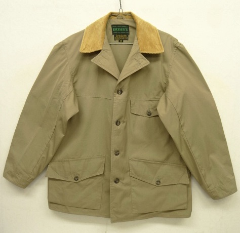 画像: 70'S GOKEY 襟コーデュロイ ハンティングジャケット ベージュ (VINTAGE) 「Jacket」 入荷しました。