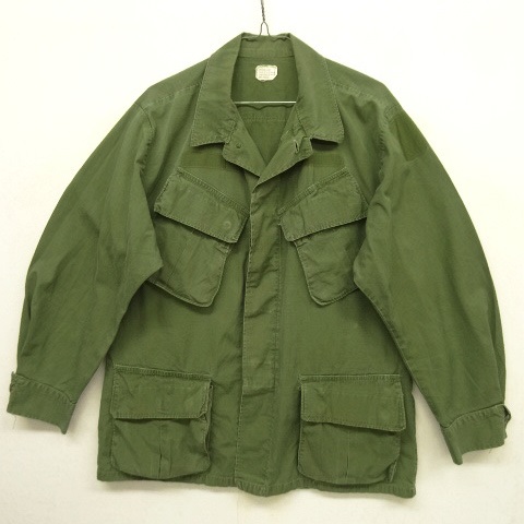 画像: 60'S アメリカ軍 US ARMY "JUNGLE FATIGUE 4th" リップストップ ファティーグジャケット M-SHORT (VINTAGE) 「Jacket」 入荷しました。