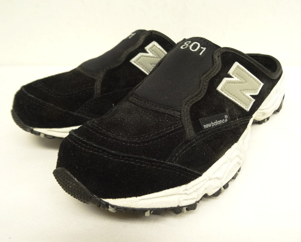 画像: NEW BALANCE 801 "ALL TERRAIN" スウェード スリッポン BLACK (USED) 「Shoes」 入荷しました。