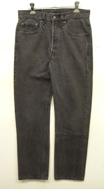 画像: 90'S LEVIS 501 デニム BLACK USA製 W31L30 (VINTAGE) 「Bottoms」 入荷しました。