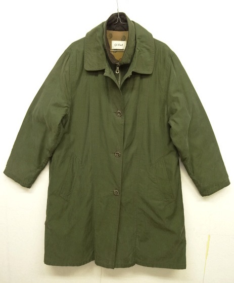 画像: 90'S GIL BRET 内側ジップ 裏地付き バルマカーンコート OLIVE (VINTAGE) 「Jacket」 入荷しました。