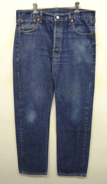 画像: 00'S LEVIS 501 デニム インディゴ UK製 W36L32 (VINTAGE) 「Bottoms」 入荷しました。