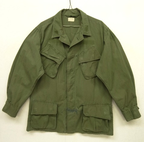 画像: 60'S アメリカ軍 US ARMY "JUNGLE FATIGUE 3rd" ノンリップ ファティーグジャケット M-R (VINTAGE) 「Jacket」 入荷しました。