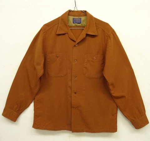 画像: 60'S PENDLETON "BOARD SHIRT" ウール オープンカラーシャツ ラスト USA製 (VINTAGE) 「L/S Shirt」 入荷しました。