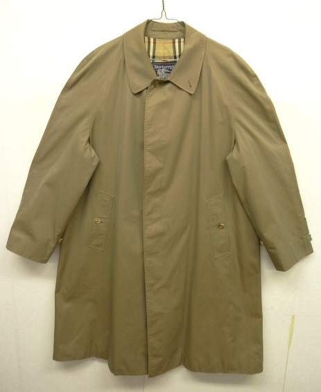 画像: 80'S BURBERRYS "COTTON100%" バルマカーンコート KHAKI 玉虫色 イングランド製 (VINTAGE) 「Jacket」 入荷しました。