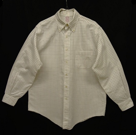 画像: 90'S BROOKS BROTHERS オックスフォード BDシャツ グラフチェック USA製 (VINTAGE) 「L/S Shirt」 入荷しました。