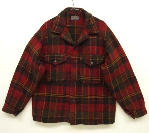 画像: 70'S PENDLETON ヘビーウール シャツジャケット チェック柄 USA製 (VINTAGE) 「Jacket」 入荷しました。