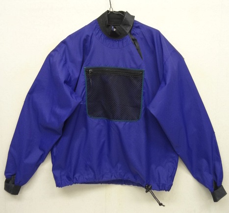 画像: 90'S PATAGONIA フロントメッシュポケット付き カヤックジャケット BLUE (VINTAGE) 「Jacket」 入荷しました。