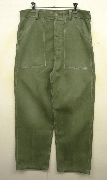 画像: 40'S アメリカ軍 US ARMY PX品 "13スターボタン" コットンサテン ベイカーパンツ (VINTAGE) 「Bottoms」 入荷しました。