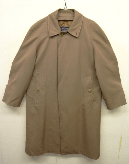 画像: 90'S BURBERRYS "BURELLA" ウールギャバジン バルマカーンコート BEIGE イングランド製 (VINTAGE) 「Jacket」 入荷しました。