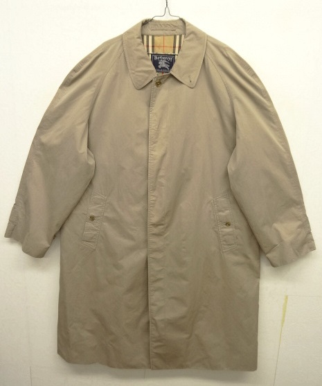 画像: 90'S BURBERRYS "COTTON100%" バルマカーンコート BEIGE イングランド製 (VINTAGE) 「Jacket」 入荷しました。