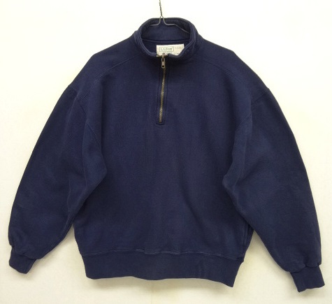 画像: 80'S LL Bean by RUSSELL ATHLETIC ハーフジップ スウェットシャツ USA製 (VINTAGE) 「Sweat Shirt」 入荷しました。