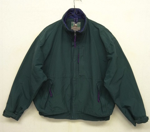 画像: 90'S EMS (EASTERN MOUNTAIN SPORTS) バギーズジャケット ダークグリーン/ネイビー (VINTAGE) 「Jacket」 入荷しました。