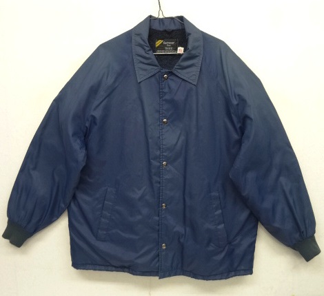 画像: 70'S SEARS 裏ボア付き コーチジャケット ネイビー USA製 (VINTAGE) 「Jacket」 入荷しました。