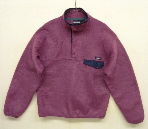 画像: 90'S PATAGONIA 雪無しタグ シンチラ スナップT フリースジャケット ブライトパープル ポルトガル製 (VINTAGE) 「Jacket」 入荷しました。