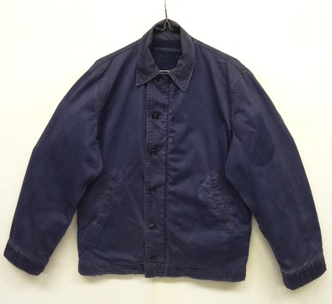 画像: 70'S アメリカ軍 US NAVY ユーティリティジャケット ナス紺 (VINTAGE) 「Jacket」 入荷しました。