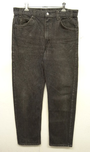 画像: 90'S LEVIS 505 デニム 先染めBLACK USA製 W34L30 (VINTAGE) 「Bottoms」 入荷しました。