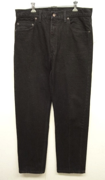 画像: 90'S LEVIS 505 デニム BLACK USA製 W36L30 (VINTAGE) 「Bottoms」 入荷しました。