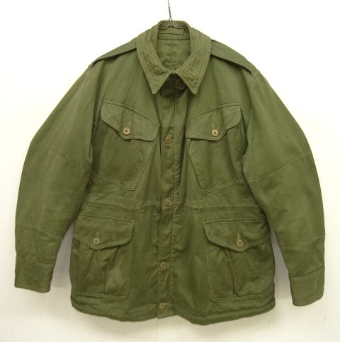 画像: 50'S イギリス軍 BRITISH ARMY "COMBAT SMOCK SATEEN" ジャケット LIGHTNING コの字留めジップ (VINTAGE) 「Jacket」 入荷しました。