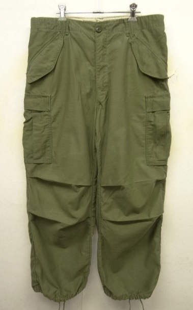 画像: 60'S アメリカ軍 US ARMY "アルミジップ" M-65 フィールドパンツ M-R (VINTAGE) 「Bottoms」 入荷しました。