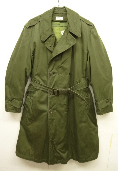 画像: 50'S アメリカ軍 US ARMY ウールライナー付き OG107 コットンサテン オーバーコート M-SHORT (VINTAGE) 「Jacket」 入荷しました。