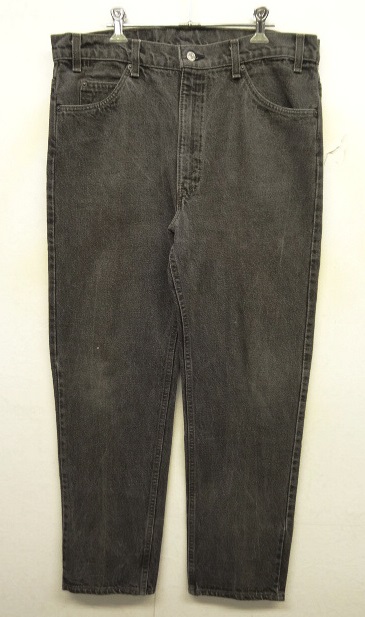 画像: 90'S LEVIS 505 デニム 先染めBLACK USA製 W36L30 (VINTAGE) 「Bottoms」 入荷しました。