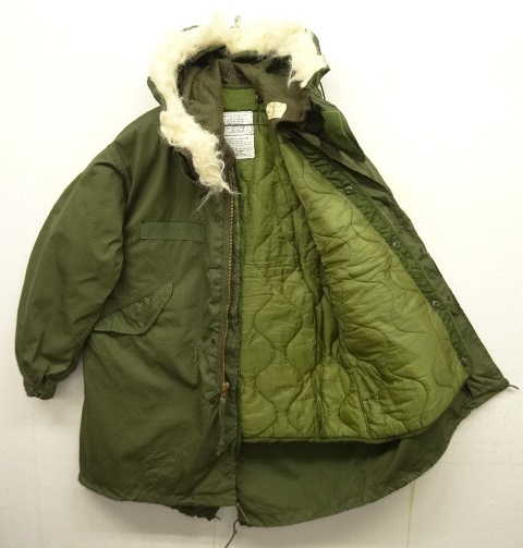 画像: 70'S アメリカ軍 US ARMY "フルセット" M65 フィッシュテールパーカー フード＆ライナー付き MEDIUM (DEADSTOCK) 「Jacket」 入荷しました。