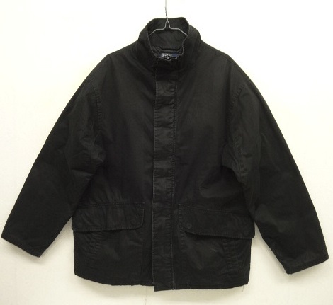 画像: 90'S RALPH LAUREN 裏地キルティング スタンドカラージャケット ririジップ BLACK (VINTAGE) 「Jacket」 入荷しました。