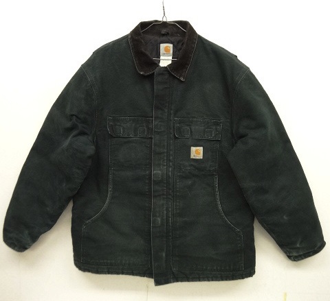 画像: 90'S CARHARTT 裏地キルティング ダックジャケット ブラック (VINTAGE) 「Jacket」 入荷しました。