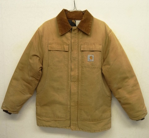 画像: 80'S CARHARTT 裏地キルティング ダックジャケット ブラウン USA製 (VINTAGE) 「Jacket」 入荷しました。